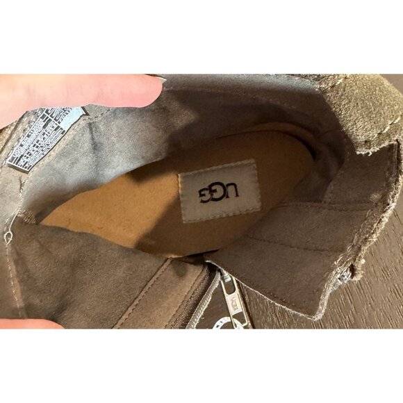 WOMAN'S SIZE 8.5 BOOTS UGG JOSEFENE ANKLE OLIVE GREEN DISPLAY MODEL - Picture 9 of 12